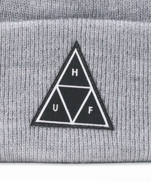 HUF（ハフ）の「ハフ HUF ニット帽 カフニット（ニットキャップ/ビーニー・メンズ・ブラック/グレー/レッド・FREE）」の10枚目の写真