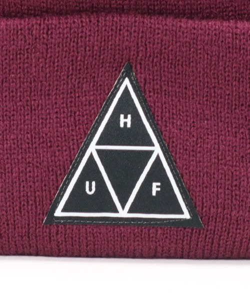 HUF（ハフ）の「ハフ HUF ニット帽 カフニット（ニットキャップ/ビーニー・メンズ・ブラック/グレー/レッド・FREE）」の13枚目の写真