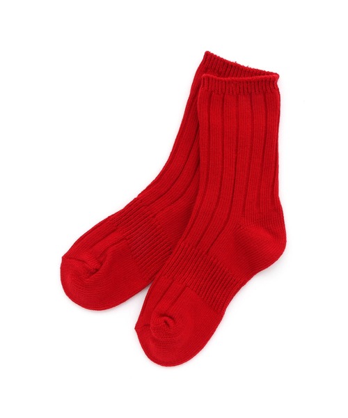 MAKE YOUR DAY（メイクユアデイ）の「ベーシック無地ソックス（ソックス/靴下・キッズ・ラベンダー/ライトグレー/パープル/イエロー/ブラック/マスタード/レッド/シルバーグレー・15 /18/24/21）」の8枚目の写真