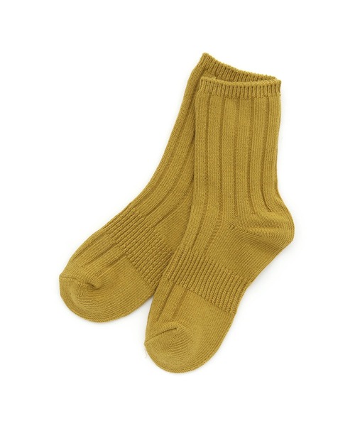 MAKE YOUR DAY（メイクユアデイ）の「ベーシック無地ソックス（ソックス/靴下・キッズ・ラベンダー/ライトグレー/パープル/イエロー/ブラック/マスタード/レッド/シルバーグレー・15 /18/24/21）」の6枚目の写真