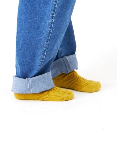 MAKE YOUR DAY（メイクユアデイ）の「ベーシック無地ソックス（ソックス/靴下・キッズ・ラベンダー/ライトグレー/パープル/イエロー/ブラック/マスタード/レッド/シルバーグレー・15 /18/24/21）」の12枚目の写真