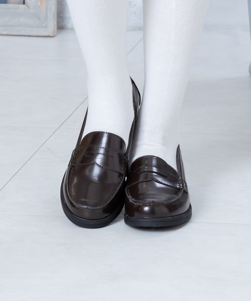 BODYLINE（ボディライン）の「レディースコインローファー（ローファー・レディース・ブラック/ブラウン・S/M）」の16枚目の写真