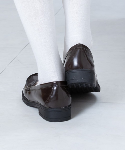 BODYLINE（ボディライン）の「レディースコインローファー（ローファー・レディース・ブラック/ブラウン・S/M）」の14枚目の写真