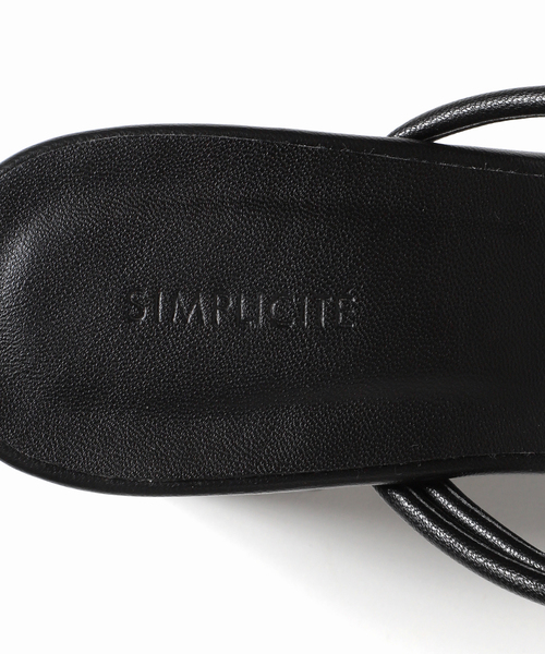 Simplicite（サンプリシテ）の「コードサンダル◆（サンダル・レディース・ホワイト/ブラック/グリーン/イエロー・SMALL/MEDIUM/LARGE）」の9枚目の写真