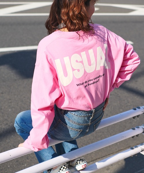 セール Zozo限定カラーあり ユニセックス バックプリントビッグシルエットロンtee Tシャツ カットソー Ciaopanic Typy チャオパニックティピー のファッション通販 Zozotown