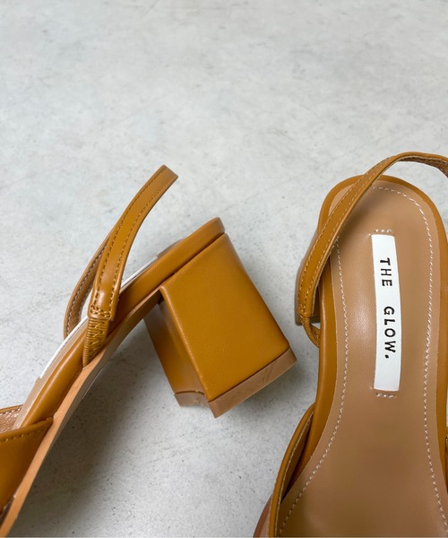 StyleSea（スタイルシー）の「チャンキーヒールバックストラップシューズ（パンプス・レディース・アイボリー/ラベンダー/ブラック/キャメル・35/37/40/39）」の20枚目の写真