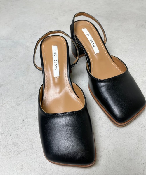 StyleSea（スタイルシー）の「チャンキーヒールバックストラップシューズ（パンプス・レディース・アイボリー/ラベンダー/ブラック/キャメル・35/37/40/39）」の19枚目の写真