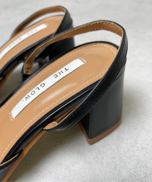 StyleSea（スタイルシー）の「チャンキーヒールバックストラップシューズ（パンプス・レディース・アイボリー/ラベンダー/ブラック/キャメル・35/37/40/39）」の14枚目の写真