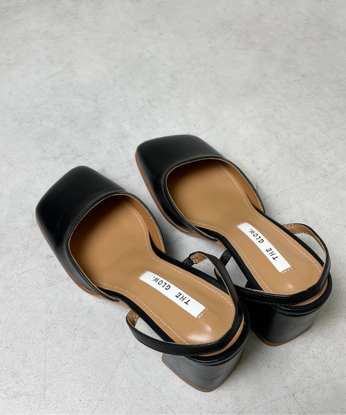 StyleSea（スタイルシー）の「チャンキーヒールバックストラップシューズ（パンプス・レディース・アイボリー/ラベンダー/ブラック/キャメル・35/37/40/39）」の12枚目の写真