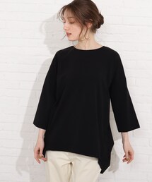 SHOO・LA・RUE | 【SUPIMAコットン】脇タックデザインプルオーバー(Tシャツ/カットソー)