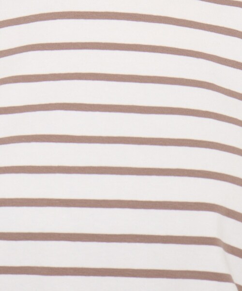 SHOO・LA・RUE(シューラルー)の「◆【SUPIMAコットン】脇タックデザインプルオーバー(Tシャツ/カットソー・レディース・ホワイト系/ブラック/サンドベージュ/ピンク系/ダークブラウン系2/ブルー系2・04/02/03)」の13枚目の写真