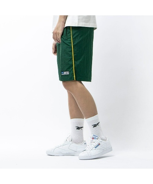 Reebok(リーボック)の「ブラックアイパッチ ウーブン ショーツ / BlackEye Patch Woven Shorts(その他パンツ・メンズ・ダークグリーン/ブラック・X-SMALL/X-LARGE/XX-LARGE/SMALL/MEDIUM/LARGE/XXX-LARGE)」の8枚目の写真