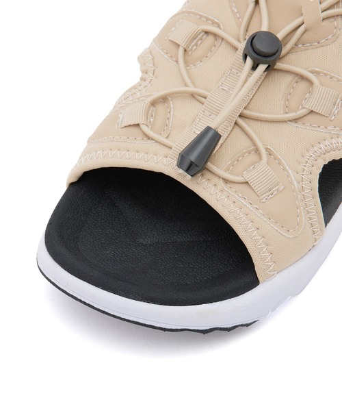 GERRY（ジェリー）の「【GERRY/ジェリー別注】アジャストスピンドルスニーカーサンダル（サンダル・レディース・ブラック/ブラック系その他2/ベージュ・22.5cm/23.5cm/24.5cm）」の4枚目の写真