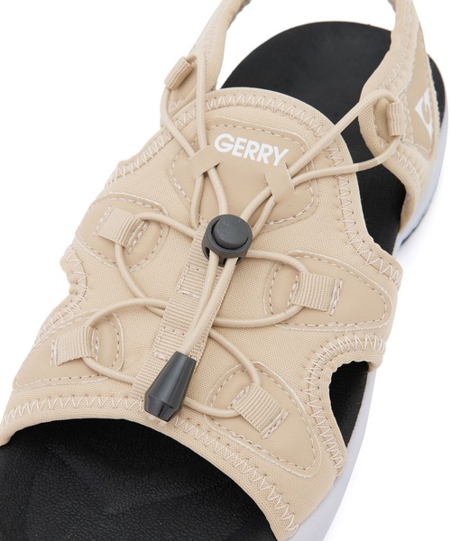 GERRY（ジェリー）の「【GERRY/ジェリー別注】アジャストスピンドルスニーカーサンダル（サンダル・レディース・ブラック/ブラック系その他2/ベージュ・22.5cm/23.5cm/24.5cm）」の16枚目の写真