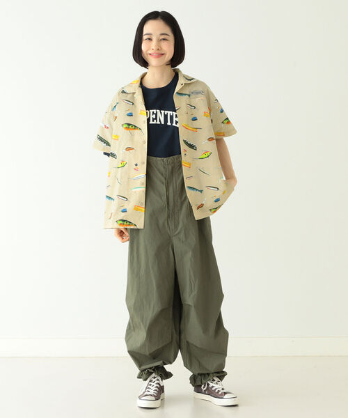 コロンビア×ビームス 別注 PFG ルアー柄 シャツ Mサイズ Columbia