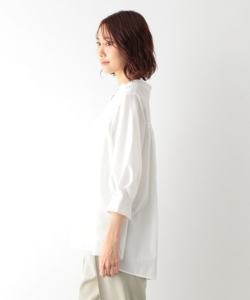 GLOBAL WORK(グローバルワーク)の「フロントレースシャツ7部袖/MATINEE LINE/267013(シャツ/ブラウス・レディース・ホワイト/ブラック・MEDIUM/LARGE)」の20枚目の写真