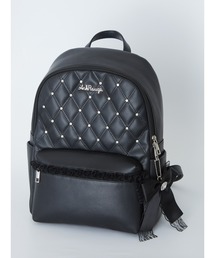 Ank Rouge（アンクルージュ）の「ビジュー×キルティングＡ4リュック（バックパック/リュック）」