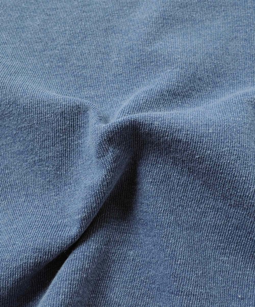GLAZOS(グラソス)の「インディゴ天竺・ドロップショルダーポケット半袖Tシャツ【セットアップ対応】(Tシャツ/カットソー・キッズ・ライトブルー/ブルー・150cm/160cm/130cm/170cm/140cm)」の15枚目の写真