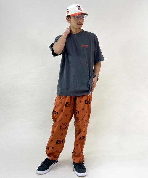 THRASHER（スラッシャー）の「【ムラサキスポーツ別注】THRASHER/スラッシャー Tシャツ TH8109VG SKATE（Tシャツ/カットソー・メンズ・ブラック/ホワイト・L/M/XL）」の14枚目の写真