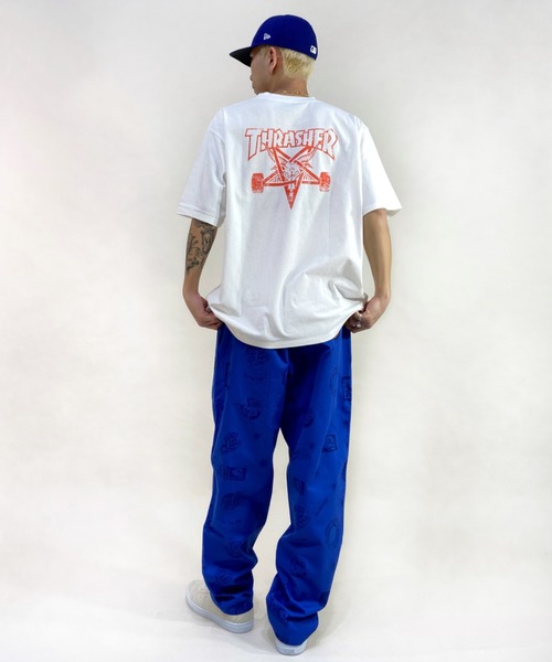 THRASHER（スラッシャー）の「【ムラサキスポーツ別注】THRASHER/スラッシャー Tシャツ TH8109VG SKATE（Tシャツ/カットソー・メンズ・ブラック/ホワイト・L/M/XL）」の11枚目の写真