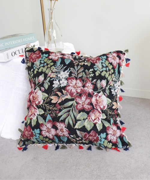 セール タッセル付きクッションカバー クッション クッションカバー Emesuelee エメスーリー のファッション通販 Zozotown