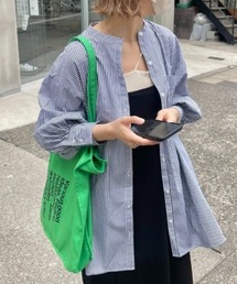 Kastane | 【新色追加】ストライプビッグシャツ(シャツ/ブラウス)