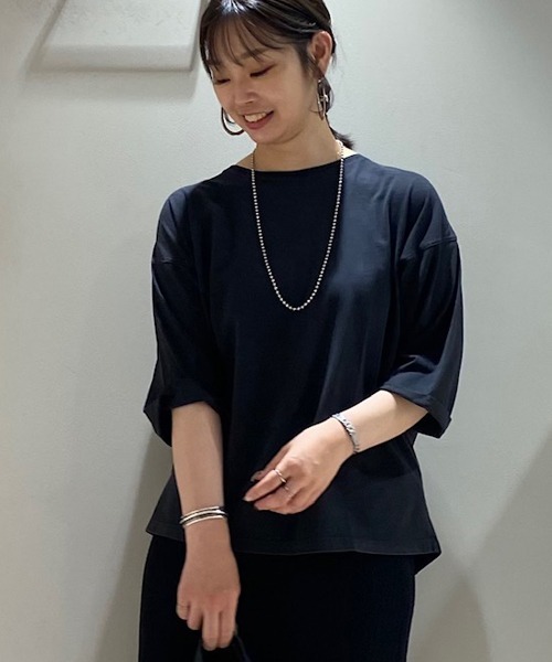 Rouge vif（ルージュヴィフ）の「ボールチェーンネックレス（ネックレス・レディース・シルバー・フリー）」の8枚目の写真