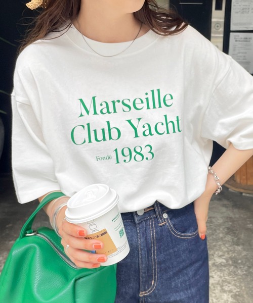 DISCOAT（ディスコート）の「アソートロゴTシャツ（Tシャツ/カットソー・レディース・グリーン/ブルー/オレンジ・FREE）」の10枚目の写真