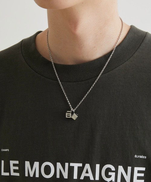 JUNRED（ジュンレッド）の「こめ×JUNRed ダブルキューブチェーンネックレス（ネックレス・メンズ・シルバー・FREE）」の14枚目の写真