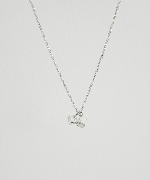 JUNRED（ジュンレッド）の「こめ×JUNRed ダブルキューブチェーンネックレス（ネックレス・メンズ・シルバー・FREE）」の10枚目の写真