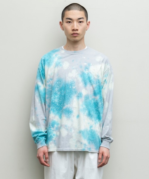 BAL（バル）の「【2022秋冬】LOGO TIE DYE LS TEE（Tシャツ