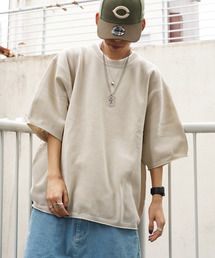 VENCEEXCHANGE | 【半袖ニット+レイヤードインナーの2点SET】ドライタッチ オーバーサイズサマーニット 　アンサンブル/ビッグシルエット/(ニット/セーター)