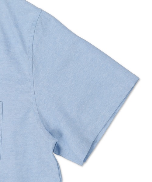 SPINNS（スピンズ）の「【ゆるシルエット】ワンポイント刺繍 オーバーサイズシャツ（シャツ/ブラウス・レディース・ピンク/オフホワイト/グリーン/ブルー・ONESIZE）」の14枚目の写真