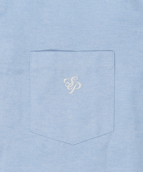 SPINNS（スピンズ）の「【ゆるシルエット】ワンポイント刺繍 オーバーサイズシャツ（シャツ/ブラウス・レディース・ピンク/オフホワイト/グリーン/ブルー・ONESIZE）」の15枚目の写真