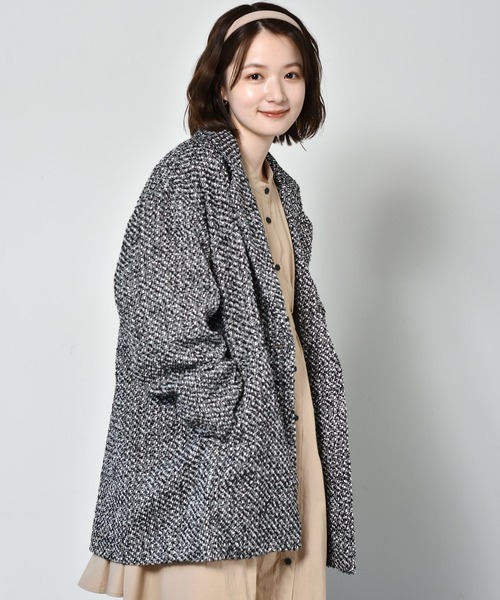 ブランド古着 ツイードジャケット その他アウター Retro Girl レトロガール のファッション通販 Zozoused