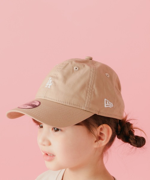 BAYFLOW（ベイフロー）の「【NEW ERA(ニューエラ)】キャップ(KIDS)（キャップ・キッズ・ベージュ/ライトグリーン・FREE）」の2枚目の写真