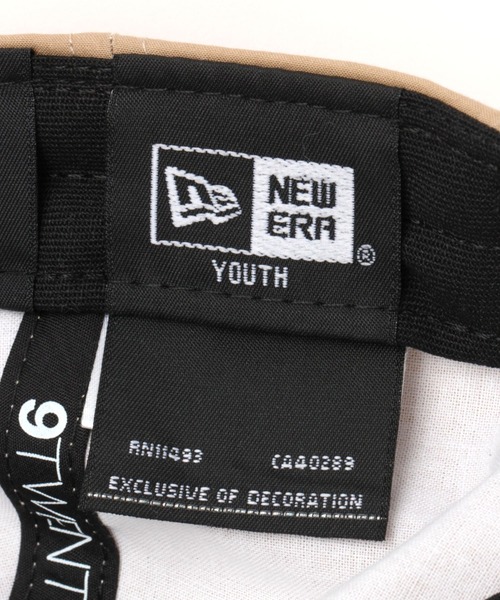 BAYFLOW（ベイフロー）の「【NEW ERA(ニューエラ)】キャップ(KIDS)（キャップ・キッズ・ベージュ/ライトグリーン・FREE）」の18枚目の写真