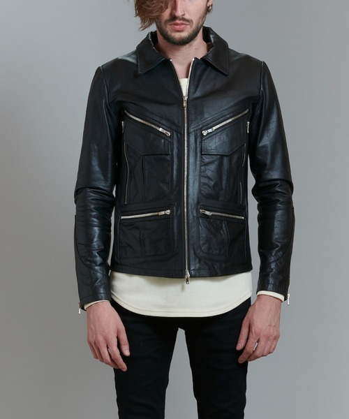 セール】キッドバッファローレザー70s－BLZ（ブルゾン）｜NO ID