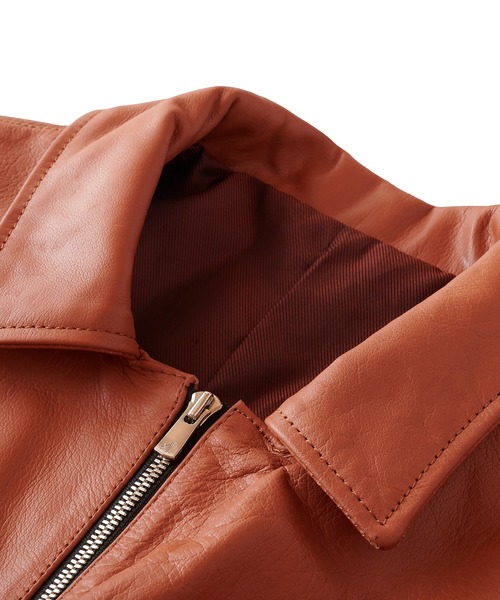 セール】キッドバッファローレザー70s－BLZ（ブルゾン）｜NO ID