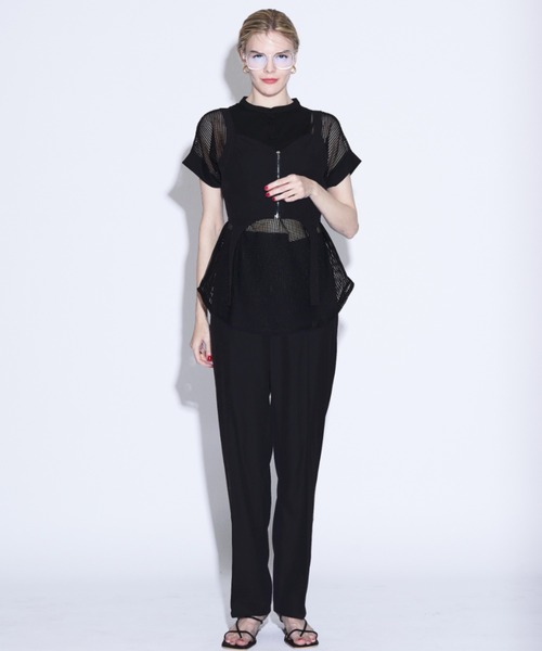 Solace(ソレイス)の「ビスチェアシンメトリーパンツ(その他パンツ・レディース・ブラック/パープル・M/L)」の15枚目の写真