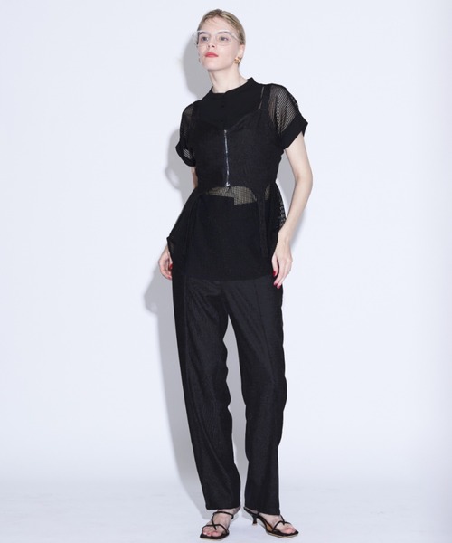 Solace(ソレイス)の「ビスチェアシンメトリーパンツ(その他パンツ・レディース・ブラック/パープル・M/L)」の22枚目の写真