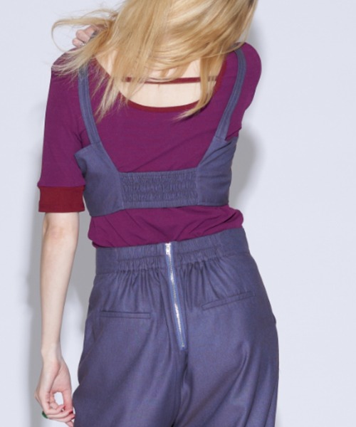 Solace(ソレイス)の「ビスチェアシンメトリーパンツ(その他パンツ・レディース・ブラック/パープル・M/L)」の11枚目の写真