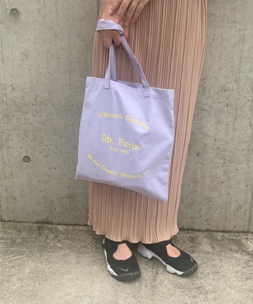 Loueme（ルエム）の「カラーロゴトートバッグ（トートバッグ・レディース・ブラック/パープル/ピンク/グリーン/アイボリー・FREE）」の22枚目の写真