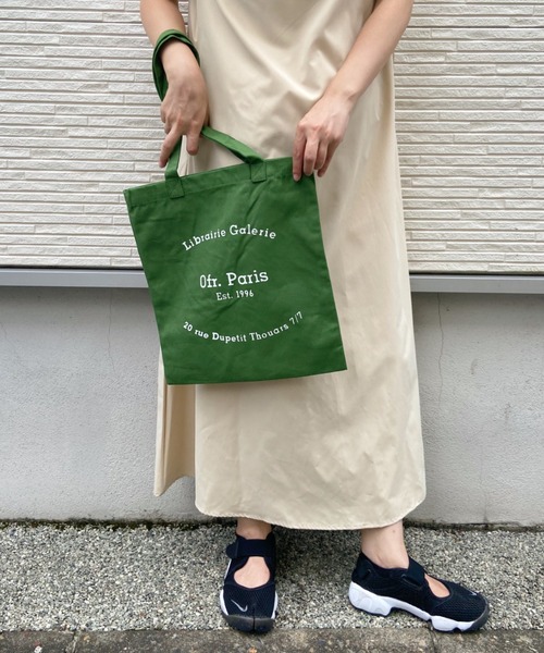 Loueme（ルエム）の「カラーロゴトートバッグ（トートバッグ・レディース・ブラック/パープル/ピンク/グリーン/アイボリー・FREE）」の18枚目の写真