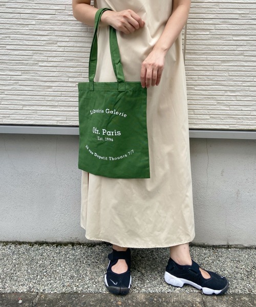 Loueme（ルエム）の「カラーロゴトートバッグ（トートバッグ・レディース・ブラック/パープル/ピンク/グリーン/アイボリー・FREE）」の19枚目の写真