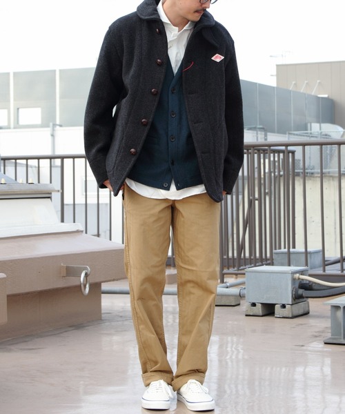 DANTON/ダントン ラウンドカラージャケット ROUND COLLAR JACKET