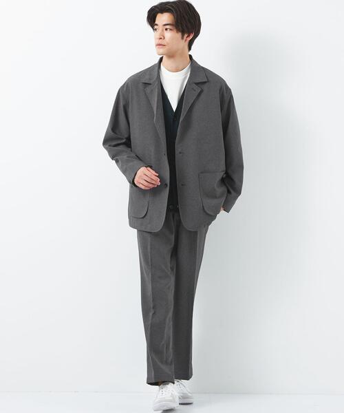 DAIWA（ダイワ）の「【別注】＜DAIWA×green label relaxing＞1プリーツ イージー パンツ（スラックス・メンズ・ブラック/グレー・M/L）」の22枚目の写真