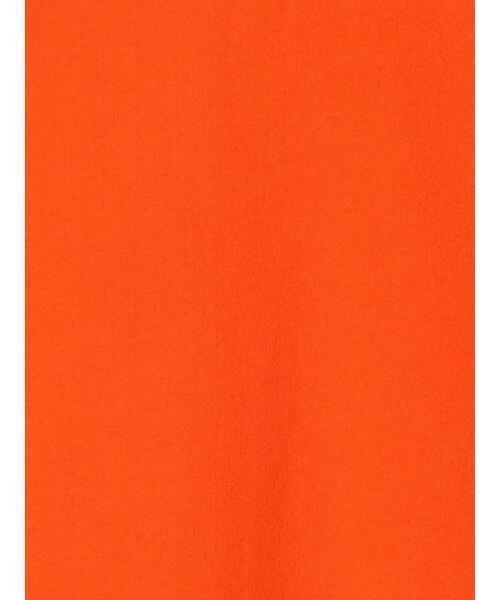 Samansa Mos2 blue（サマンサモスモスブルー）の「◎クロップドTシャツ（Tシャツ/カットソー・レディース・ブラック/オフホワイト/オレンジ・ﾌﾘ-）」の5枚目の写真