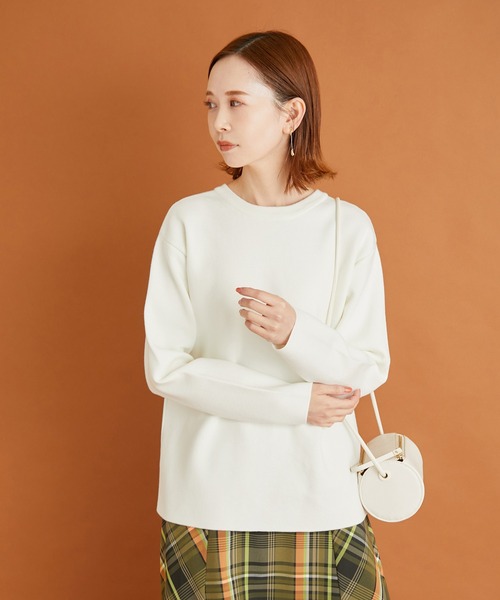 ROPE' PICNIC(ロペピクニック)の「2WAY/ミラノリブニットカーディガン(カーディガン/ボレロ・レディース・ブラック/ホワイト系その他5/オフホワイト/ベージュ系その他/グリーン/ブルー系その他4/ピンク系その他2・38)」の22枚目の写真