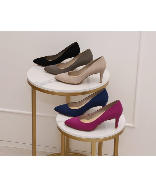 artemis by DIANA(アルテミスバイダイアナ)の「【サステナブル】ポインテッドプレーンパンプス(パンプス・レディース・ベージュ/ネイビー/パープル/ブラック/グレー・22.0cm/22.5cm/25.0cm/23.0cm/24.5cm/24.0cm/23.5cm)」の9枚目の写真